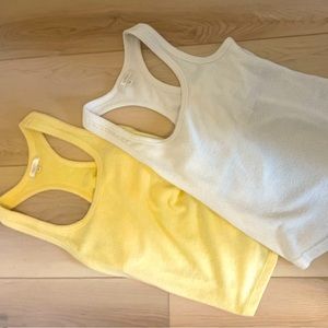 2x Z SUPPLY used like new tank tops with built in bra!